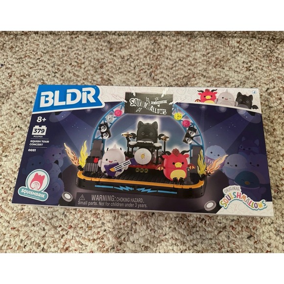 BLDR Squishmallows Squish Tour Concert 379pc Building Set Brand New Sealed Box - Picture 6 of 6